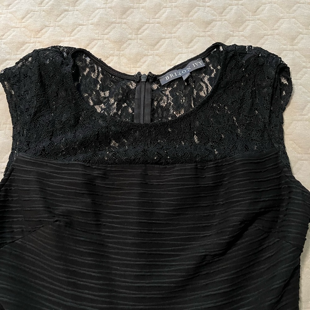 Black A line dress - Picture 6 of 6